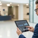 Professional dashboard as part of a cedar healthcare fintech company overview for patient financial clarity.