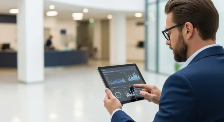 Professional dashboard as part of a cedar healthcare fintech company overview for patient financial clarity.