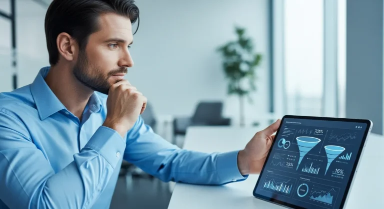 Analyzing fintech platform high drop-off rates through user experience conversion optimization on a mobile interface.