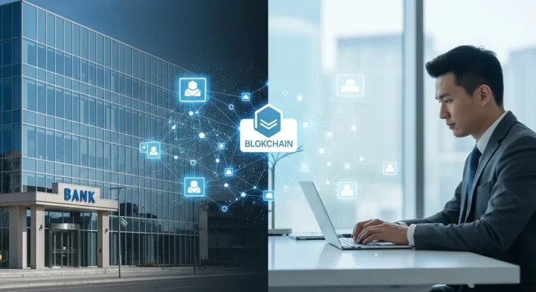 A visual comparison exploring what is fintech and defi in the modern digital economy.