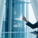 A professional using white label fintech solutions to accelerate market entry for a modern enterprise.