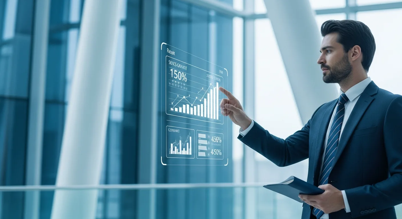 A professional using white label fintech solutions to accelerate market entry for a modern enterprise.