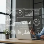 How Does the GENIUS Act Reshape Stablecoin Regulatory Framework Compliance? AI-native credit decisioning for SME lending displayed on a modern financial data dashboard.