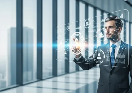 A digital ecosystem visualizing the bank-as-a-platform strategy 2026 through interconnected financial nodes.