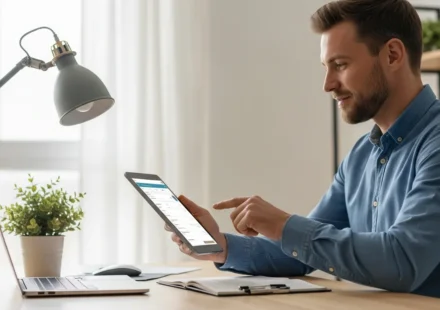 How is BNPL Regulatory Compliance Changing Consumer Protection in 2026? A man reviewing BNPL regulatory compliance consumer protection 2026 standards on a digital tablet.