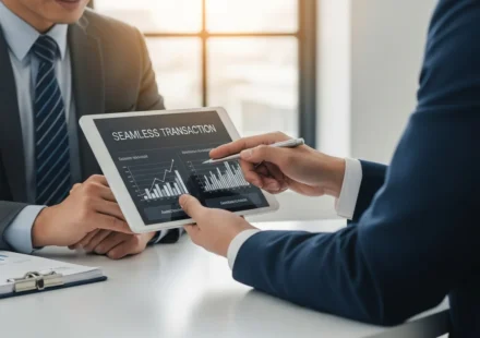 How is Embedded Credit Transforming B2B BNPL and Invoice Financing in 2026? Embedded credit B2B BNPL invoice financing solutions being used in a modern digital business environment.