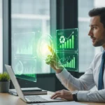 How is AI-Powered Open Banking Changing Personal Finance Management? A digital dashboard displaying ESG fintech investor demand impact measurement for real-time sustainable portfolio tracking.