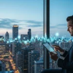 Top fintech companies in Chicago driving financial innovation in a modern 2026 cityscape.