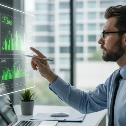 Analyzing fintech profitability unit economics SaaS B2B metrics on a digital dashboard for sustainable growth.