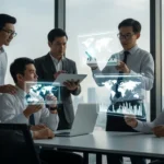 Fintech scholars analyzing complex digital financial data to architect the global economy of 2026.