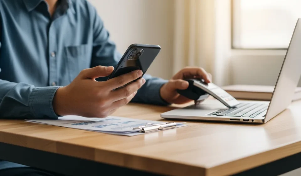 A smartphone interface showing pay-by-bank adoption e-commerce checkout 2026 trends for secure online shopping.
