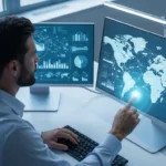 A data dashboard demonstrating payment orchestration AI routing optimization to prevent global transaction failures.