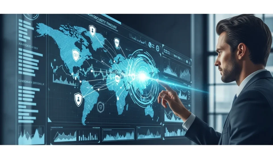 Dashboard displaying real-time AML transaction monitoring automation for financial security and compliance in 2026.