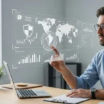 A professional implementing RegTech compliance automation for neobanks to ensure secure financial scaling.