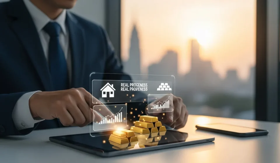 Why Tokenized Real-World Assets (RWA) Investment Platforms Are Dominating 2026? A professional investor exploring tokenized real-world assets (RWA) investment platforms on a digital tablet.