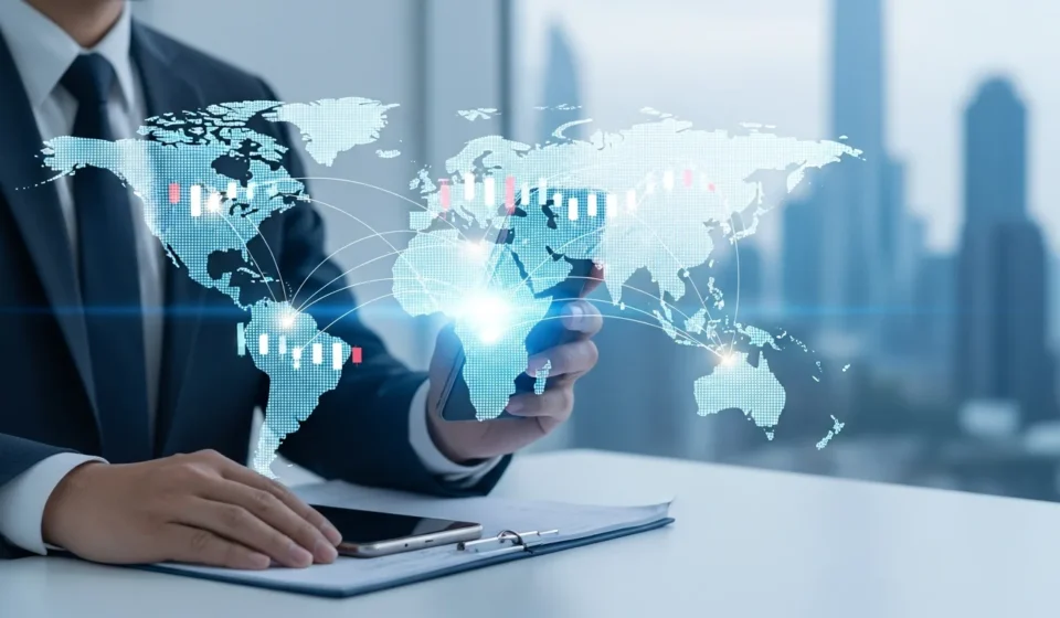 How UPI Cross-Border Payment Expansion is Redefining Global Finance in 2026? A digital map illustrating the global UPI cross-border payment expansion 2026 on a high-tech mobile interface.